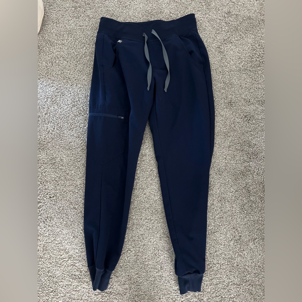 Figs Zamora Scrub Pants - Navy - XXS Petite